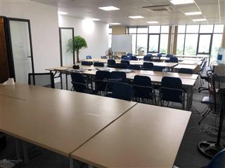 Cho thuê sàn văn phòng mễ trì  nam từ liêm 120m thông sàn giá cực rẻ