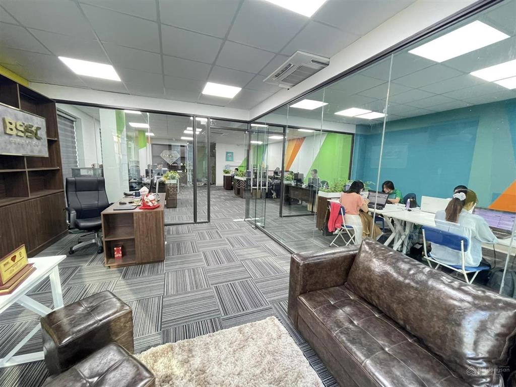 Tòa văn phòng asuva 9 đối diện tòa vinaconex 2  bắc linh đàm cho thuê văn phòng 120m²