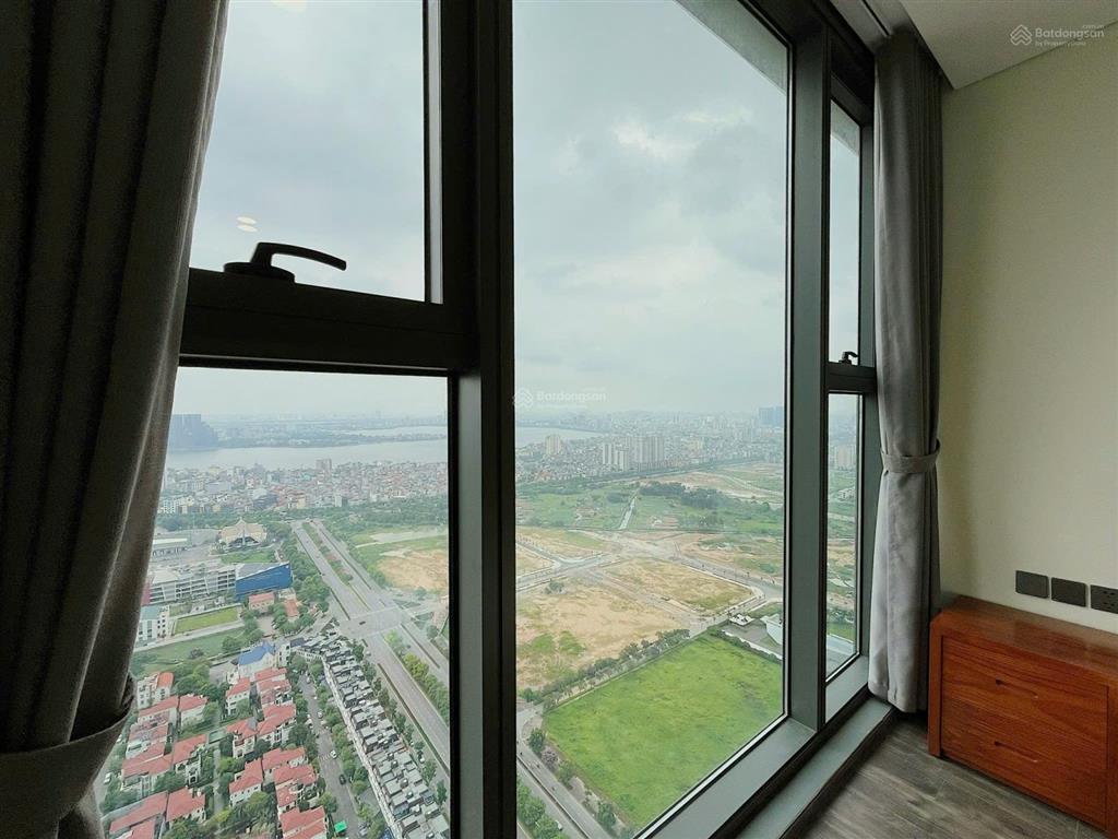 Cho thuê căn hộ han jardin 125 m2, 3 pn, tầng cao view hồ tây, full nội thất xịn giá 25 triệu