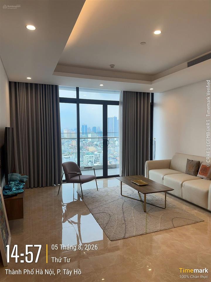 Cho thuê chcc sun grand city 69b thụy khuê, 90m2, 2pn, full nội thất xịn, vào ở luôn, chỉ 22tr/th