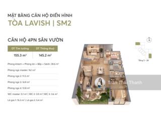 Căn hộ 4pn sân vườn cực chill greenera southmark