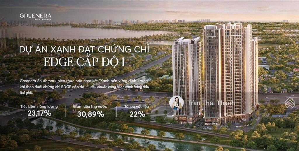 Ck 22%  căn hộ 4pn sân vườn cực chill greenera southmark