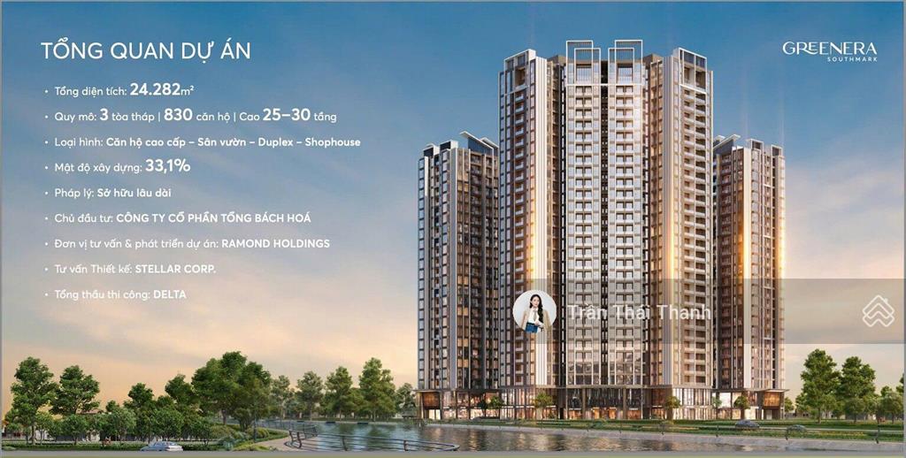Căn 1pn tầng 18  3,2 tỷ greenera southmark sống chất, đầu tư khác biệt