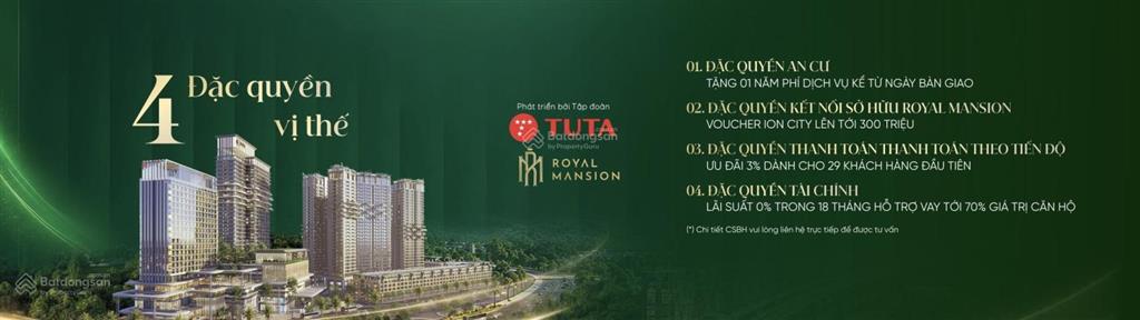 Ion city giá rumor chỉ 2,9 tỷ  vốn từ 300 triệu