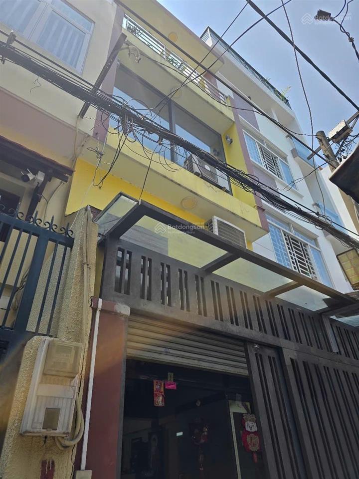 Quận 10 nhà 4 tầng mới ở ngay 1 căn ra hẻm ô tô thông đ. 3 tháng 2 chỉ hơn. 6.xtl