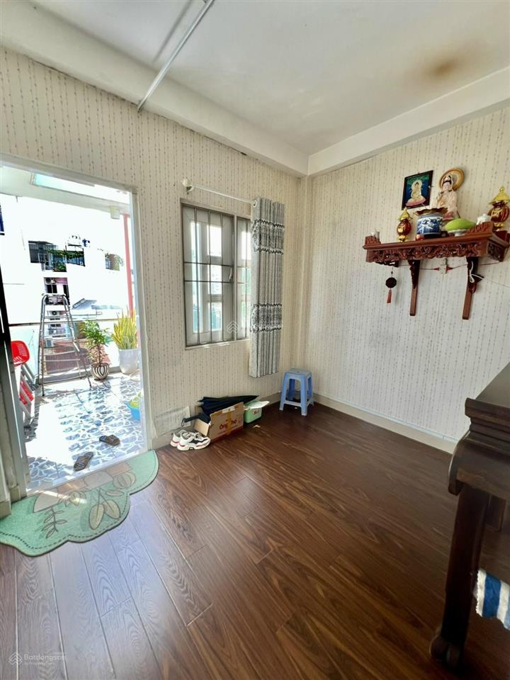 Bán nhà 4 tầng hẻm xe 7c cách 1 căn ra mặt tiền 46m2 ngay phạm văn hai tân bình chỉ hơn 8t