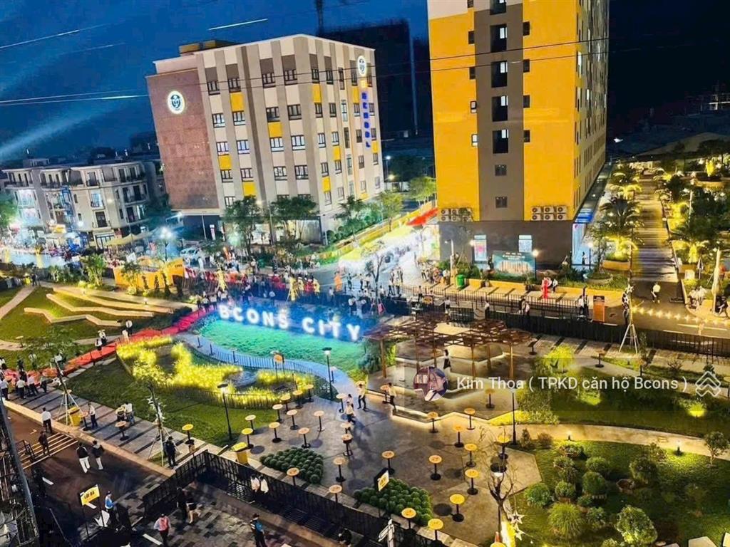 Chủ ngộp bank bán gấp căn hộ bcons city 2pn2wc giá 2,250 tỷ/căn. tt chỉ 460 triệu,hỗ trợ vay 70%