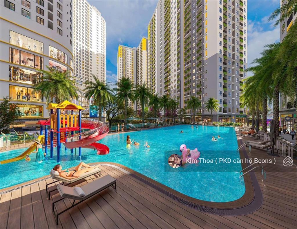 Chính chủ bán căn hộ bcons center city 2pn2wc giá 2,91 tỷ/căn, y hình view hồ đá. tt chỉ 132 triệu