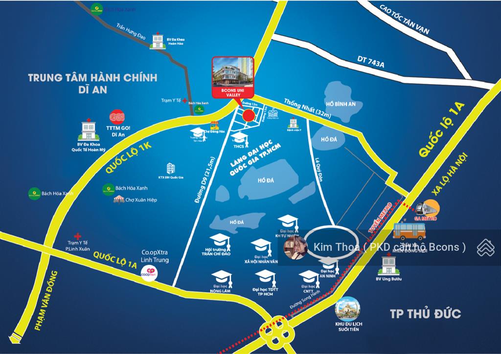 Chính chủ bán căn hộ bcons center city 2pn2wc giá 2,91 tỷ/căn, y hình view hồ đá. tt chỉ 132 triệu