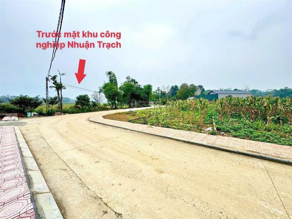 Chủ đất cắt lỗ sâu 300tr, bán giá 2 tỷ mảnh đất lô góc 163m đối diện khu công nghiệp nhuận trạch