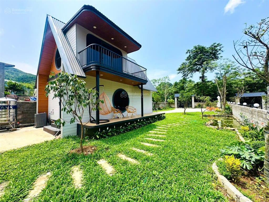 Chủ cần tiền cắt lỗ 487m full thổ cư khuôn viên nhà vườn sẵn có ở được ngay với giá 2 tỷ 850tr