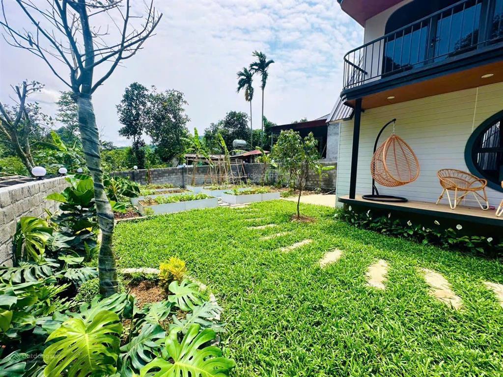 Chủ cần tiền cắt lỗ 487m full thổ cư khuôn viên nhà vườn sẵn có ở được ngay với giá 2 tỷ 850tr