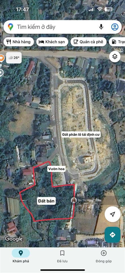 Cần bán 3318m2, 580m đất ở ngay cạnh khu tái định cư nhuận trạch rất tiềm năng, giá thương lượng