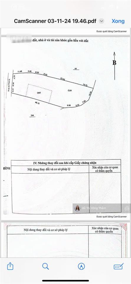 Cần bán mảnh đất 1217m² vừa xinh để làm nhà vườn nghỉ dưỡng, đầu tư lâu dài tại liên hòa, cao sơn