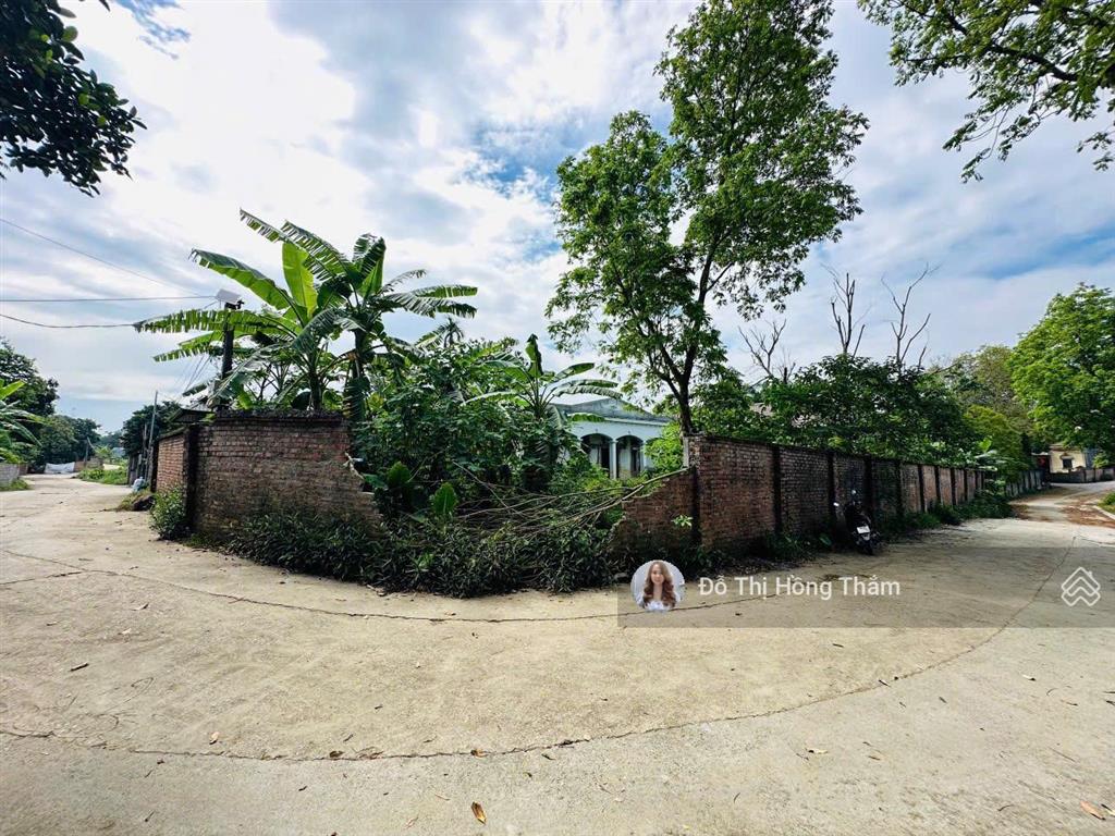 Chủ đất nhờ em bán lô góc 975m tại thôn hạnh phúc, bên cạnh khu cn lương sơn, phân lô quá đẹp