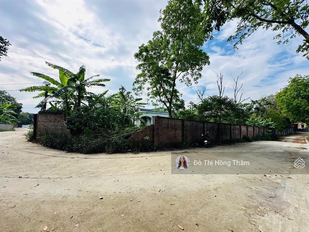 Chủ đất nhờ em bán lô góc 975m tại thôn hạnh phúc, bên cạnh khu cn lương sơn, phân lô quá đẹp