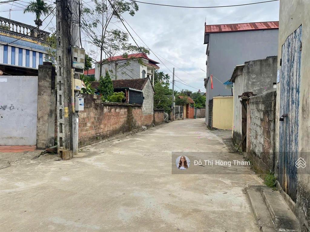 Lô góc 78m, thực tế rộng 110m đối diện mảnh đất là khu tái định cư 27ha xuân mai