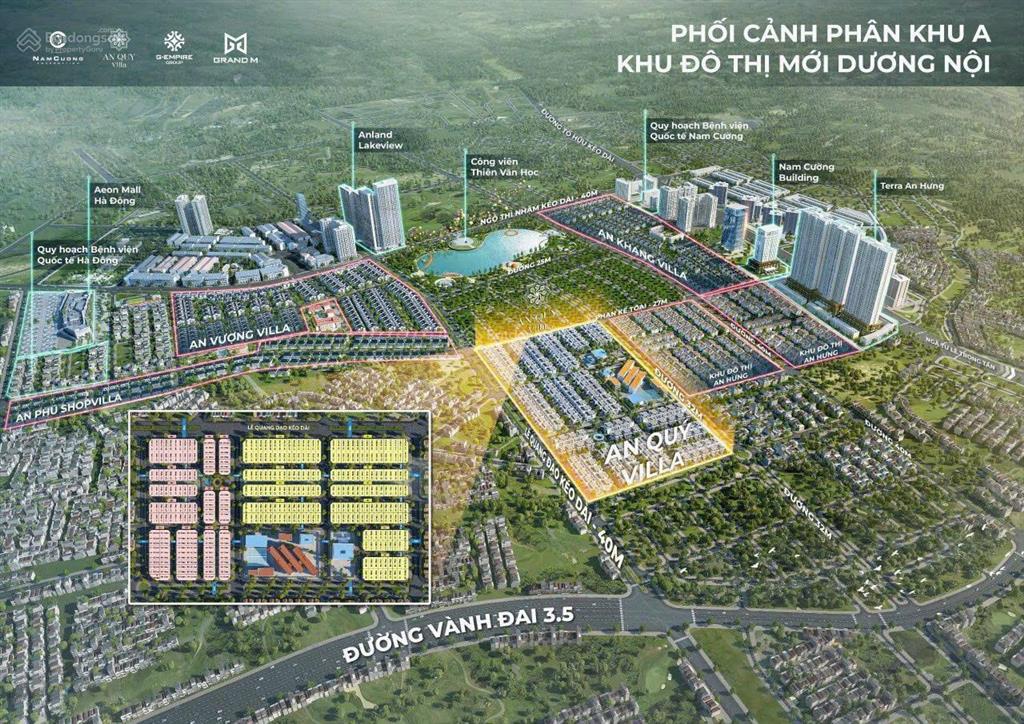 Bán gấp căn 180m2 an quý villa, kđt dương nội, hà đông trong tháng này 35 tỷ.  0963 689 ***