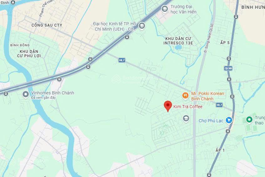 Bán đất nền kdc phong phú giá tốt dự án