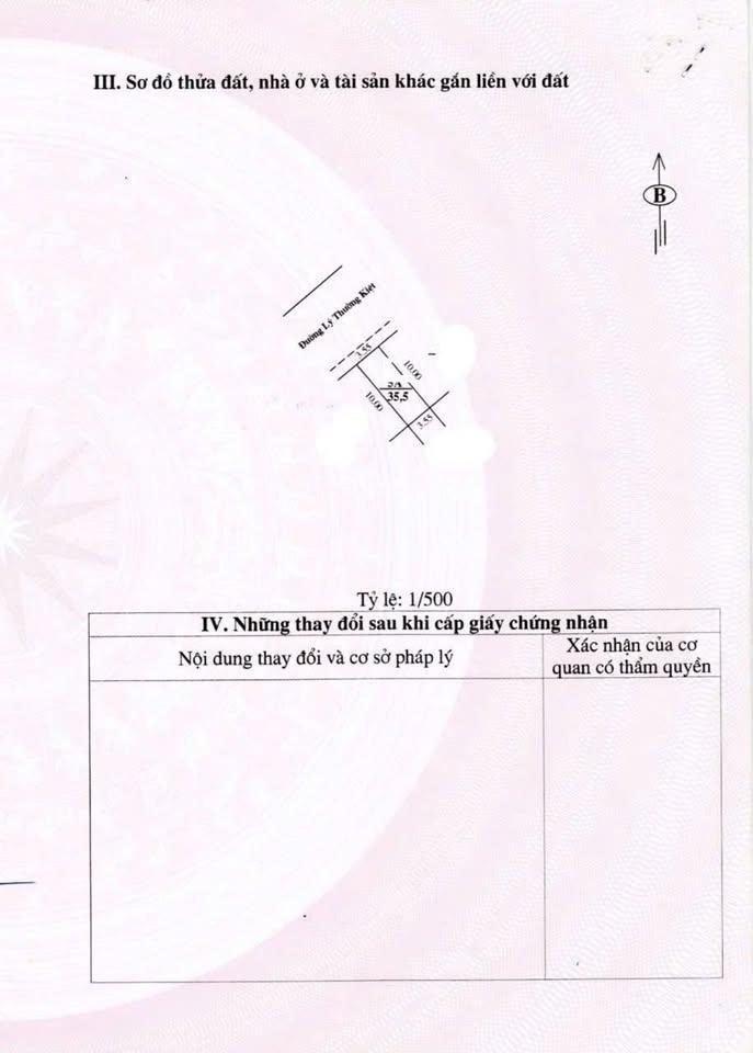 Chính chủ cần bán mặt phố lý thường kiệt hà đông, 36m² mt 3,6m, 3 ô tô tránh đỗ