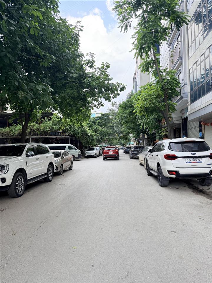 Bán đất mặt phố khu vạn phúc, hà đông 75m² mt 5m xây 8 tầng hàng hiếm