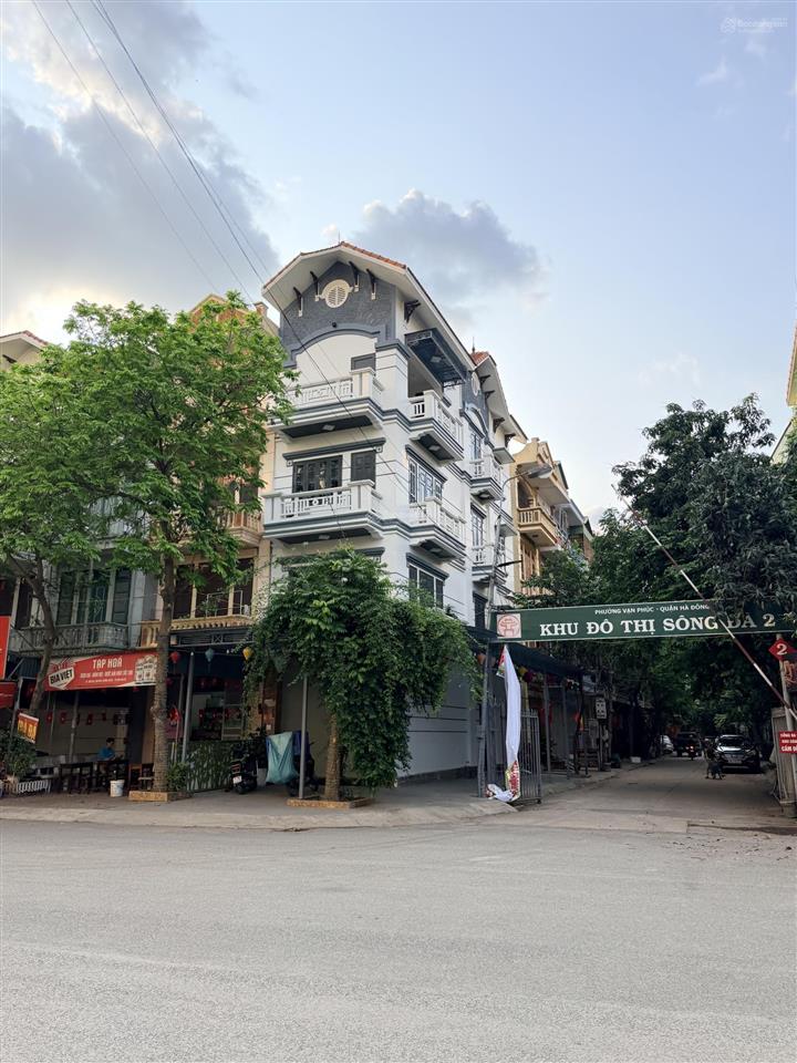 Bán nhà lô góc đối diện him lam vạn phúc, 52,8m² 4 tầng, đường rộng thênh thang 20, kinh doanh đỉnh