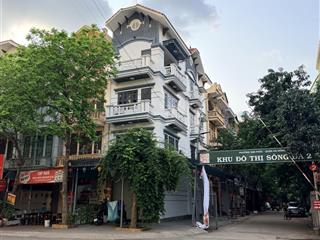 Bán nhà lô góc đối diện him lam vạn phúc, 52,8m² 4 tầng, đường rộng thênh thang 20, kinh doanh đỉnh