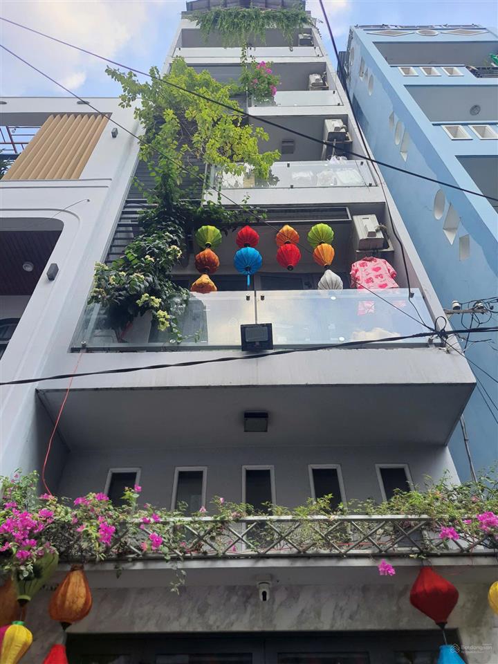 Gấp bán, 45m2, 6 lầu, thang máy, hđ thuê 35tr, nhà mt hoa sứ, gần coopmart rạch miễu, bán 15 tỷ