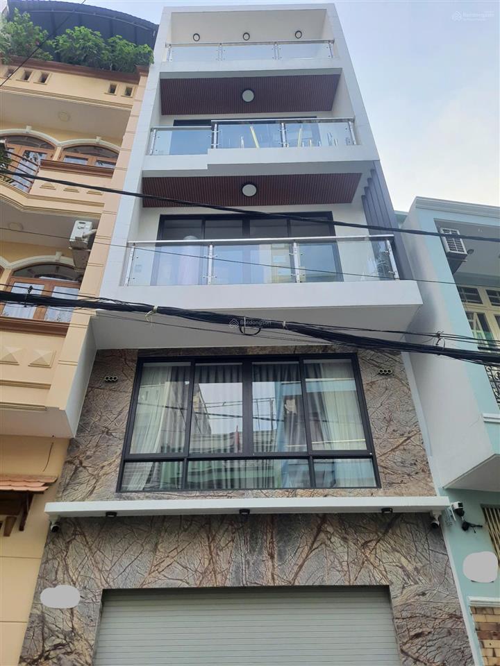 Sát mặt tiền, 4x17m, 5 lầu, nhà đẹp hxh 6m lê quang định, gần đh văn lang, bán 13.8 tỷ