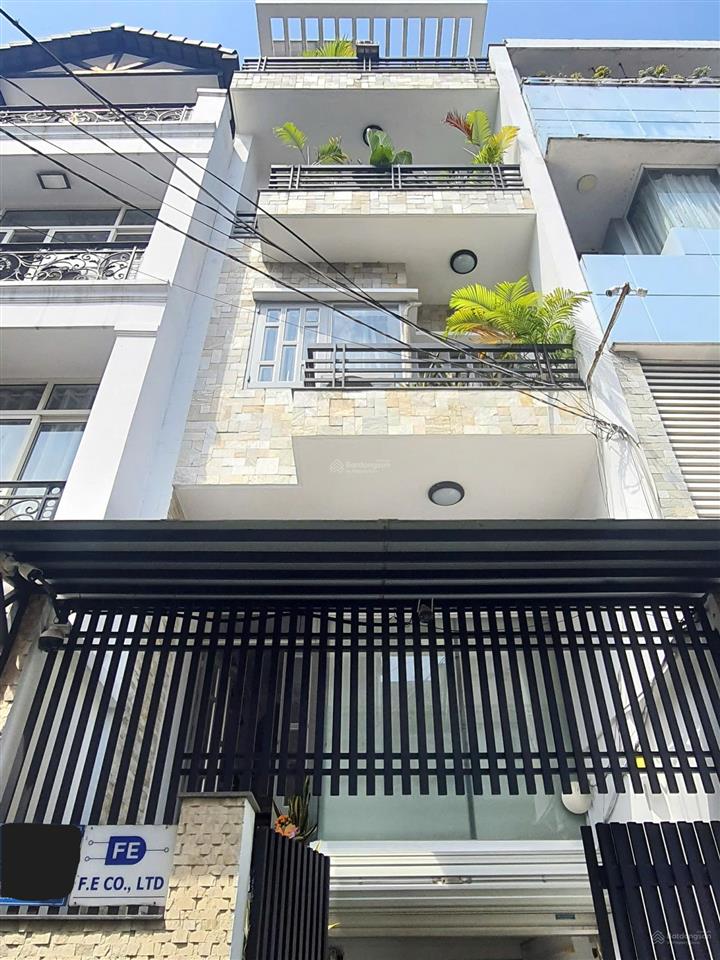 Sát mặt tiền, 4x17m, 5 lầu, nhà đẹp hxh 8m lê quang định, gần đh văn lang, bán 13.5 tỷ