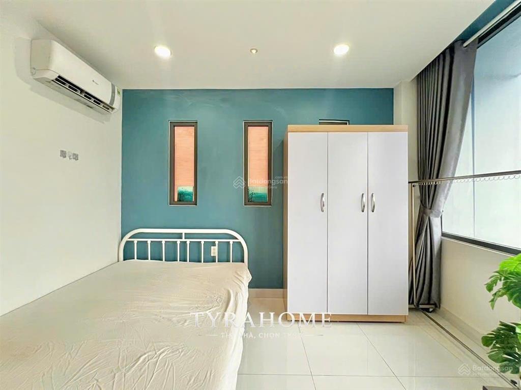 Căn hộ balcon thoáng view chill, 35m2, nội thất hiện đại, khu ẩm thực phan xích long  cầu kiệu, pn