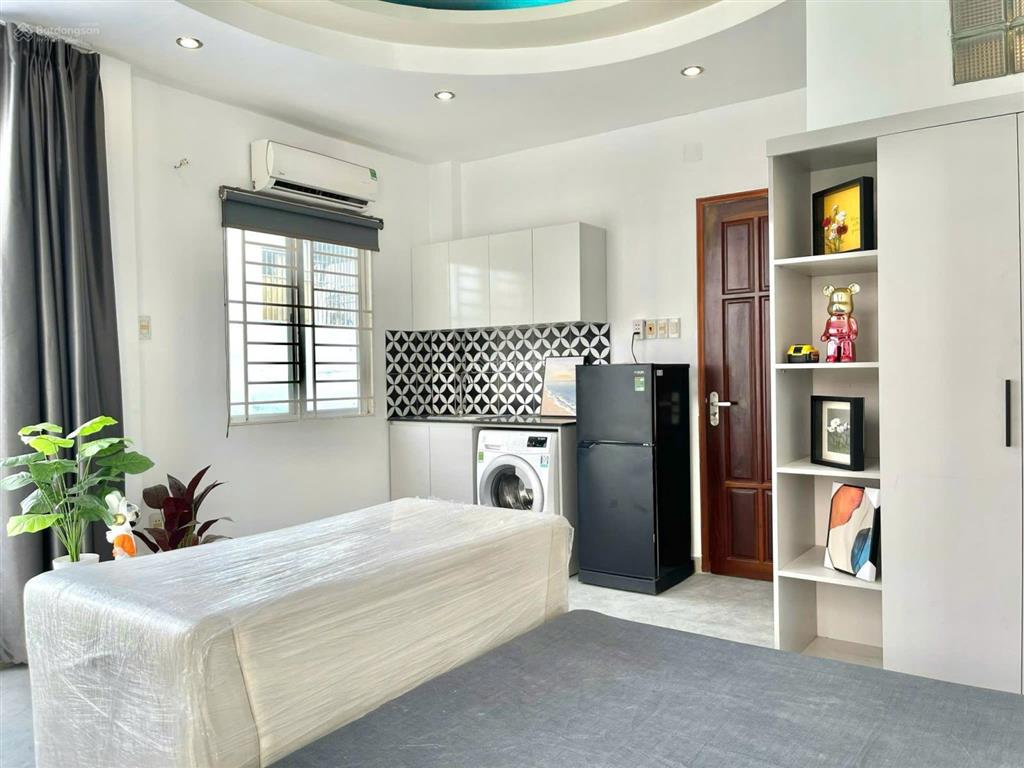 Căn hộ balcon cửa sổ cực thoáng, máy giặt riêng, chợ bà chiểu, bùi hữu nghĩa, đh uef, hồng bàng, bt