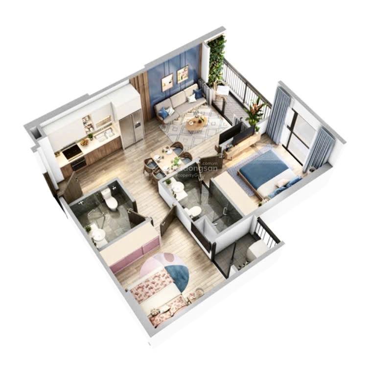 Hott chính chủ bán căn 2n2wc toà the london vinhomes ocean park hướng đông nam mát mẻ view cực đẹp