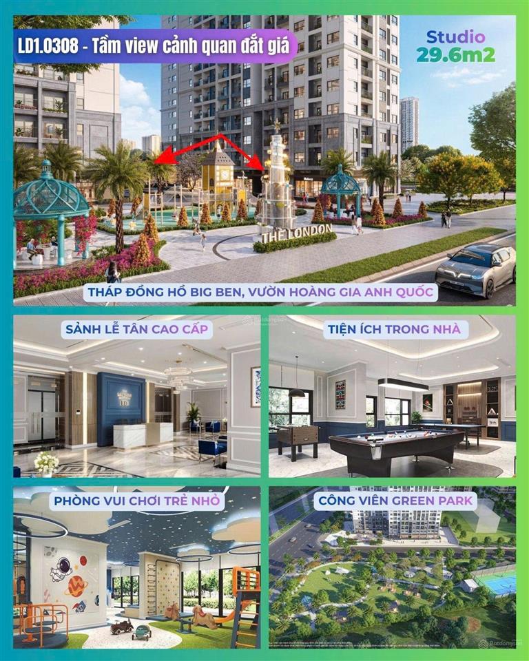 Siêu hot căn studio siêu rộng view thoáng đẹp  tiến độ đóng tiền cực giãn tại vinhomes ocean park
