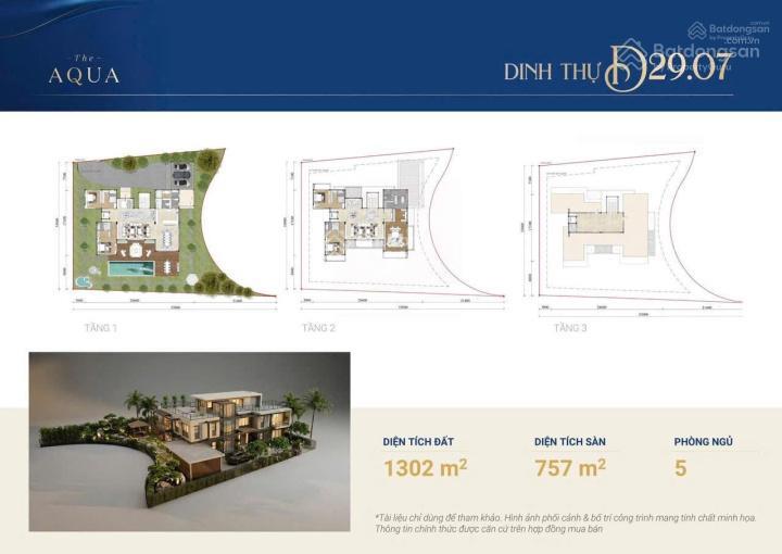 Bán căn dinh thự góc ven sông waterpoint  1.302m2  giá cực hiếm 5pn ưu đãi tốt.