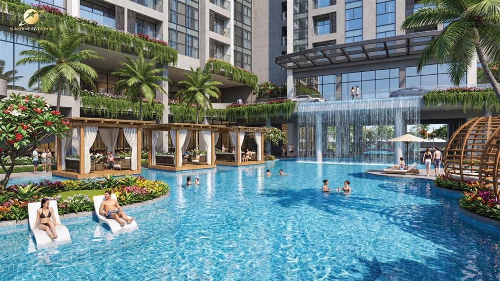 Bán căn góc sunshine river park view sân golf ciputra. diện tích 97.2m2. giá 11.7 tỷ
