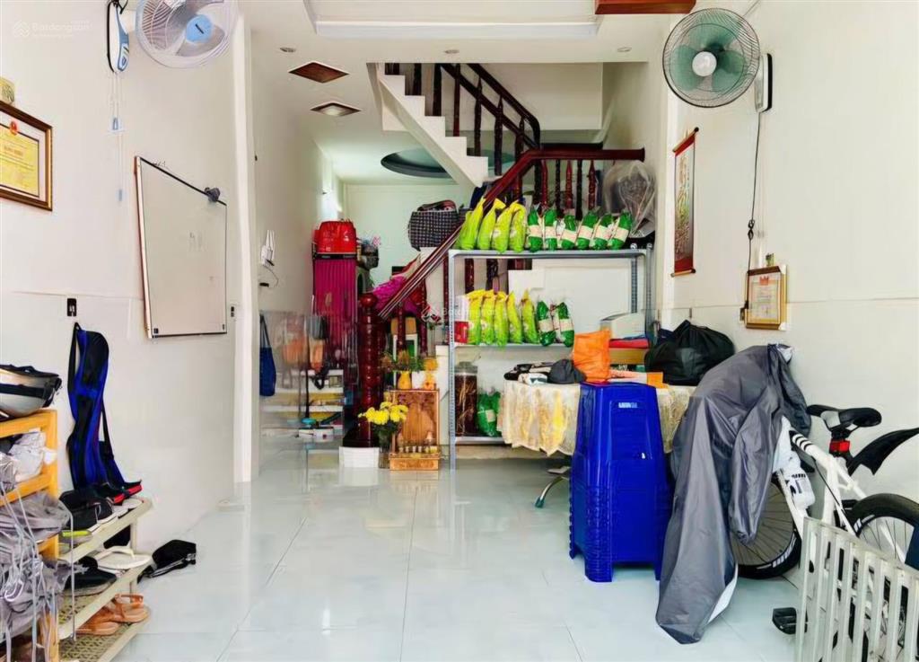 Bán nhà 1 trệt 1 lầu hoàn công (4,5m x 10m) 2pn, 2wc hẻm 1627 huỳnh tấn phát, quận 7