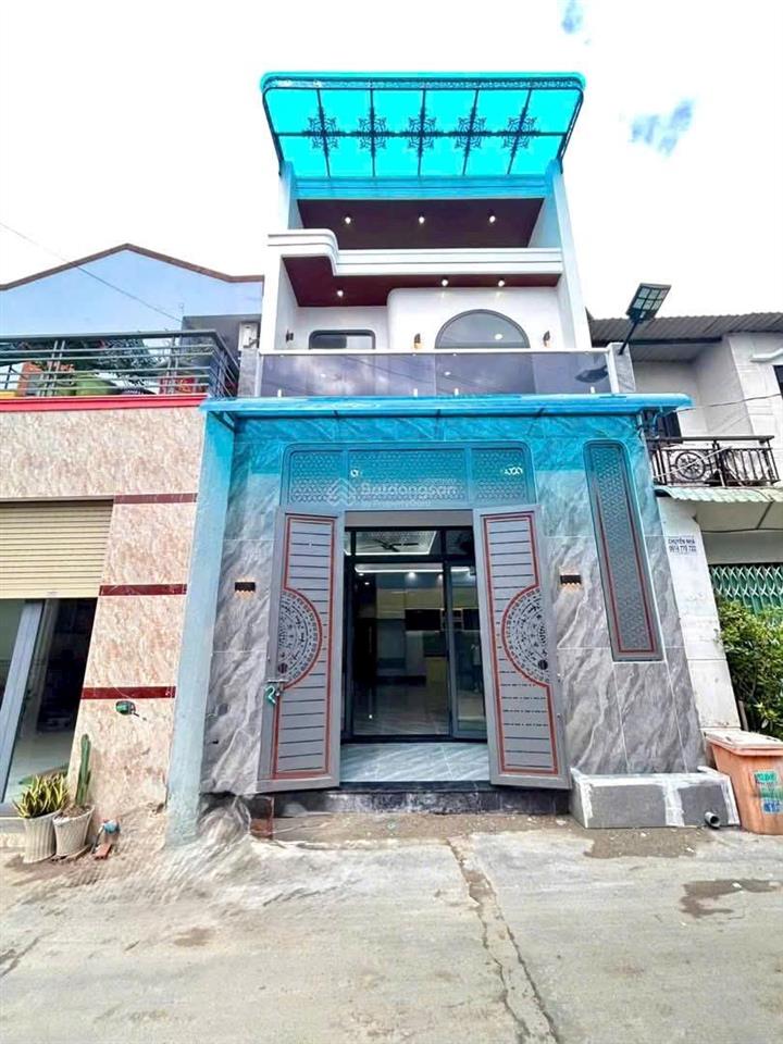 Định cư nơi khác cần bán gấp nhà 60m2 1 trệt 1 lầu đường lê thị trung, thuận an, giá 2 tỷ 850, shr