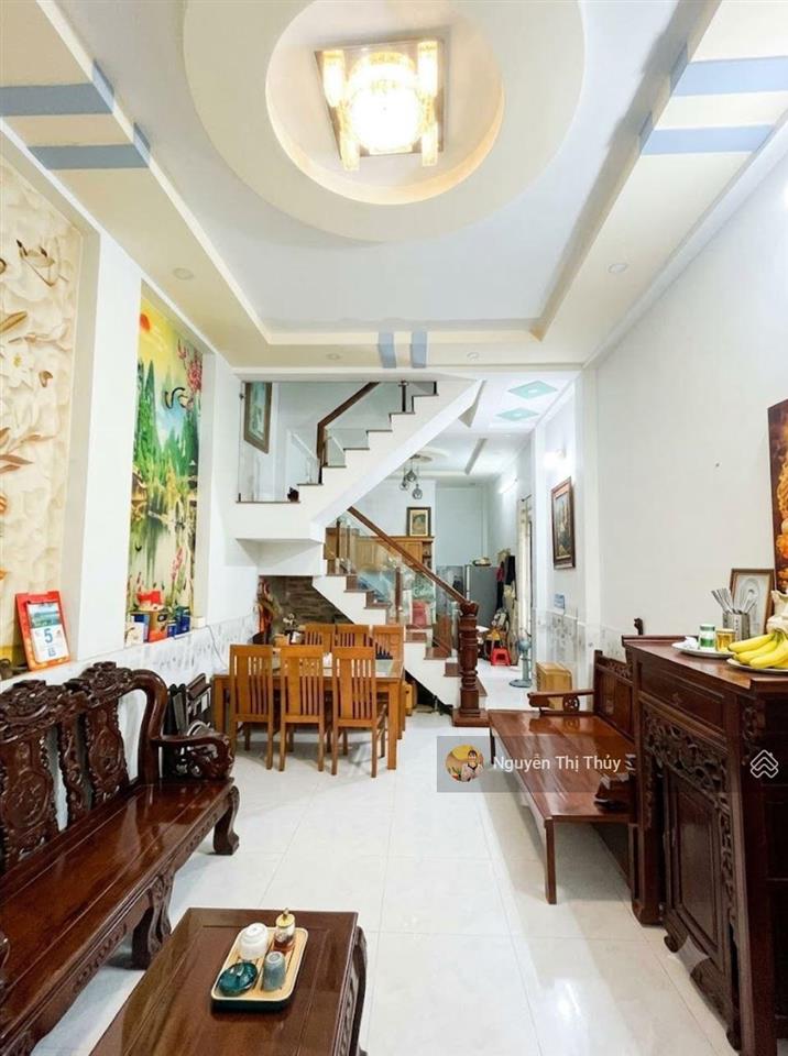 Bán nhà 4 tầng  82m2 ngang 6m  hẻm xe 7 chỗ  lê văn khương p. tân thới hiệp q12  chỉ 5,3 tỷ.