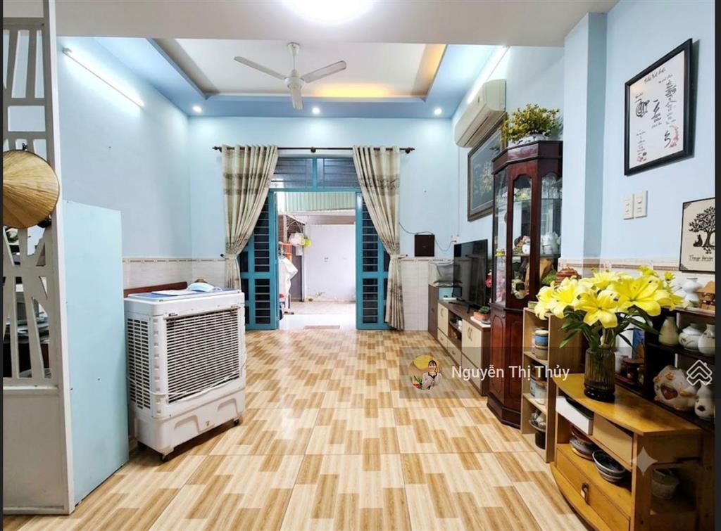 Bán nhà 2 tầng  120m  ngang gần 7m  hẻm xe hơi 5m ngay tô ký 5.3 tỷ  xây chdv tốt