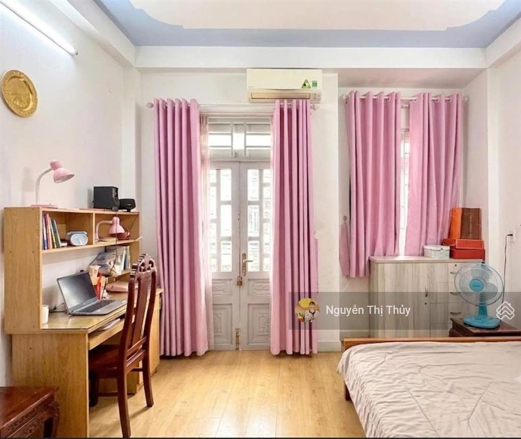 Bán nhà khu đồng bộ 3 tầng  55m2  ngang 4,2m  ô tô đỗ cửa  nguyễn thị búp trung mỹ tây  5 tỷ