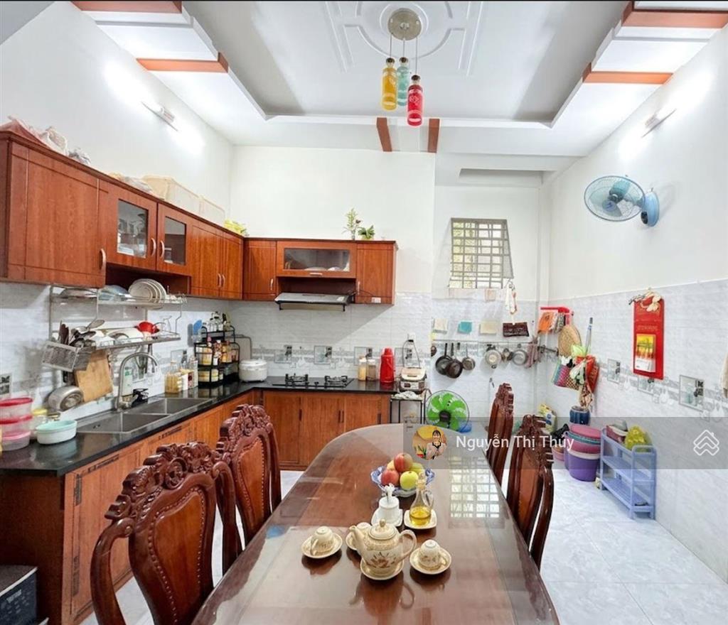 Bán nhà khu đồng bộ 3 tầng  55m2  ngang 4,2m  ô tô đỗ cửa  nguyễn thị búp trung mỹ tây  5 tỷ
