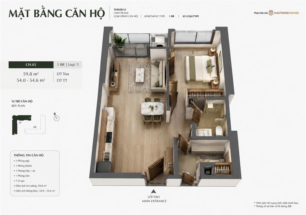 Quỹ căn độc quyền 1pn giá tốt còn sót lại tại hanoi seasons garden view thành phố  ngắm pháo hoa