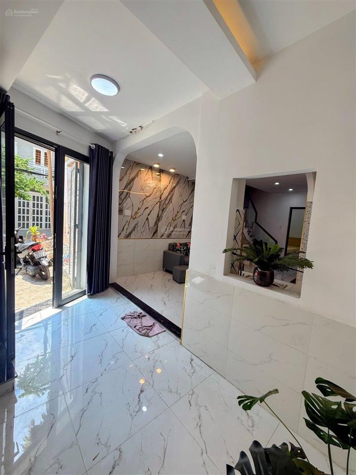 Bán nhà gò vấp sát bình thạnh dương quảng hàm  cạnh cityland  hẻm xe hơi  33m2  nhỉnh 4 tỷ