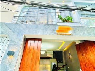 Nhà 4 tầng  ngang 6m  112m2  ngay cityland phan văn trị  sát siêu thị emart  nhỉnh 6 tỷ