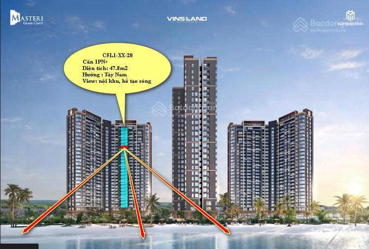 Bán căn 1pn, 2pn, 3pn view hồ tạo sóng, hỗ trợ lãi suất 5năm, 60tr/m² tại grand coast,  0344131**