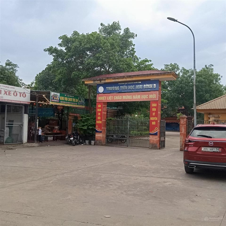 Bán đất thái phù sóc sơn hà nội | 83m² | mặt tiền kinh doanh | giá 5,4 tỷ