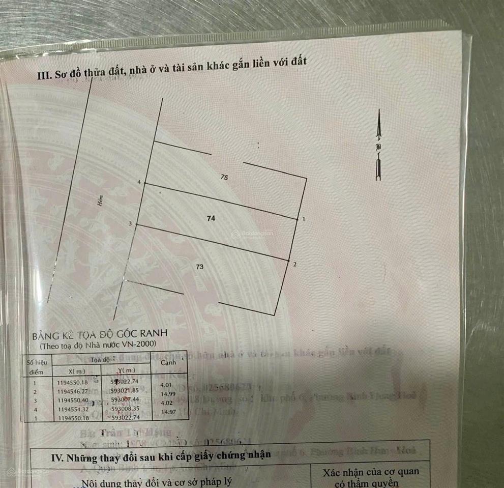Đất khu dân cư hiện hữu, hẻm xe tải, vị trí đẹp, giáp tân phú