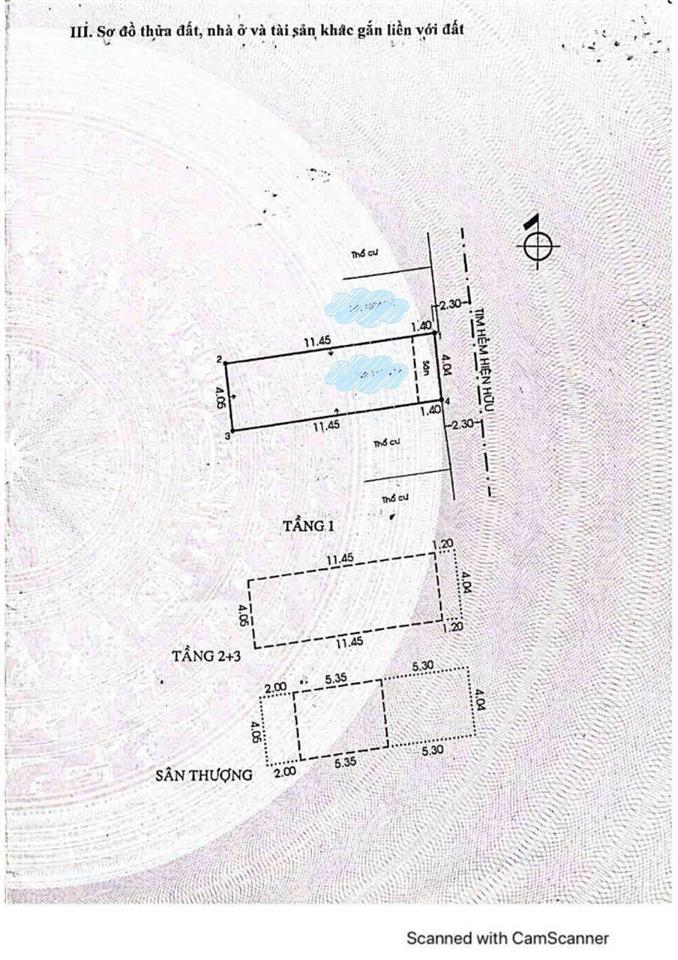 Hàng hiếm tân phú  nhà 4x13m hẻm xe hơi thông vườn lài  tân hương, giá tốt khu vực