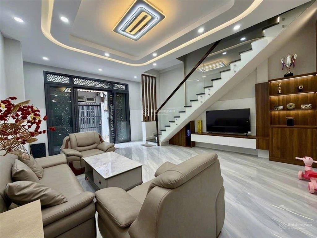 Vip nhà mới thông sổ đẹp (5x11m), khu hẻm an ninh, 2 tầng btct tặng full nội thất  nhỉnh 6 tỷ tl